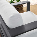 Spacious Tahoe Outdoor Patio Armchair - Weather-Resistant Design