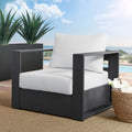 Spacious Tahoe Outdoor Patio Armchair - Weather-Resistant Design