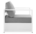 Spacious Tahoe Outdoor Patio Armchair - Weather-Resistant Design