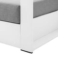 Spacious Tahoe Outdoor Patio Armchair - Weather-Resistant Design