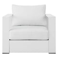 Spacious Tahoe Outdoor Patio Armchair - Weather-Resistant Design