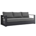 Luxurious Tahoe 4-Piece Outdoor Patio Set in Stylish Colors