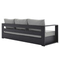 Luxurious Tahoe 4-Piece Outdoor Patio Set in Stylish Colors