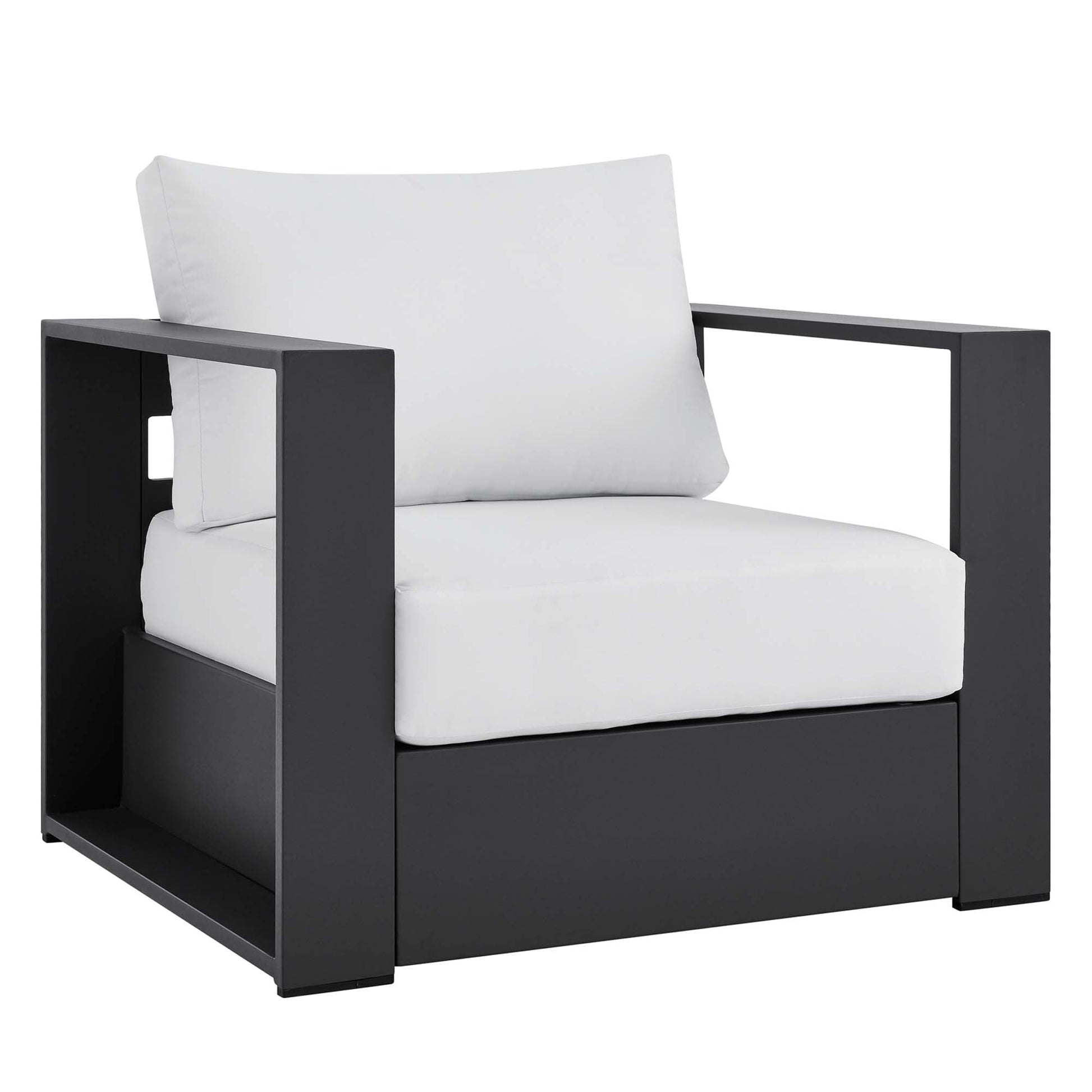 Luxurious Tahoe 4-Piece Outdoor Patio Set in Stylish Colors