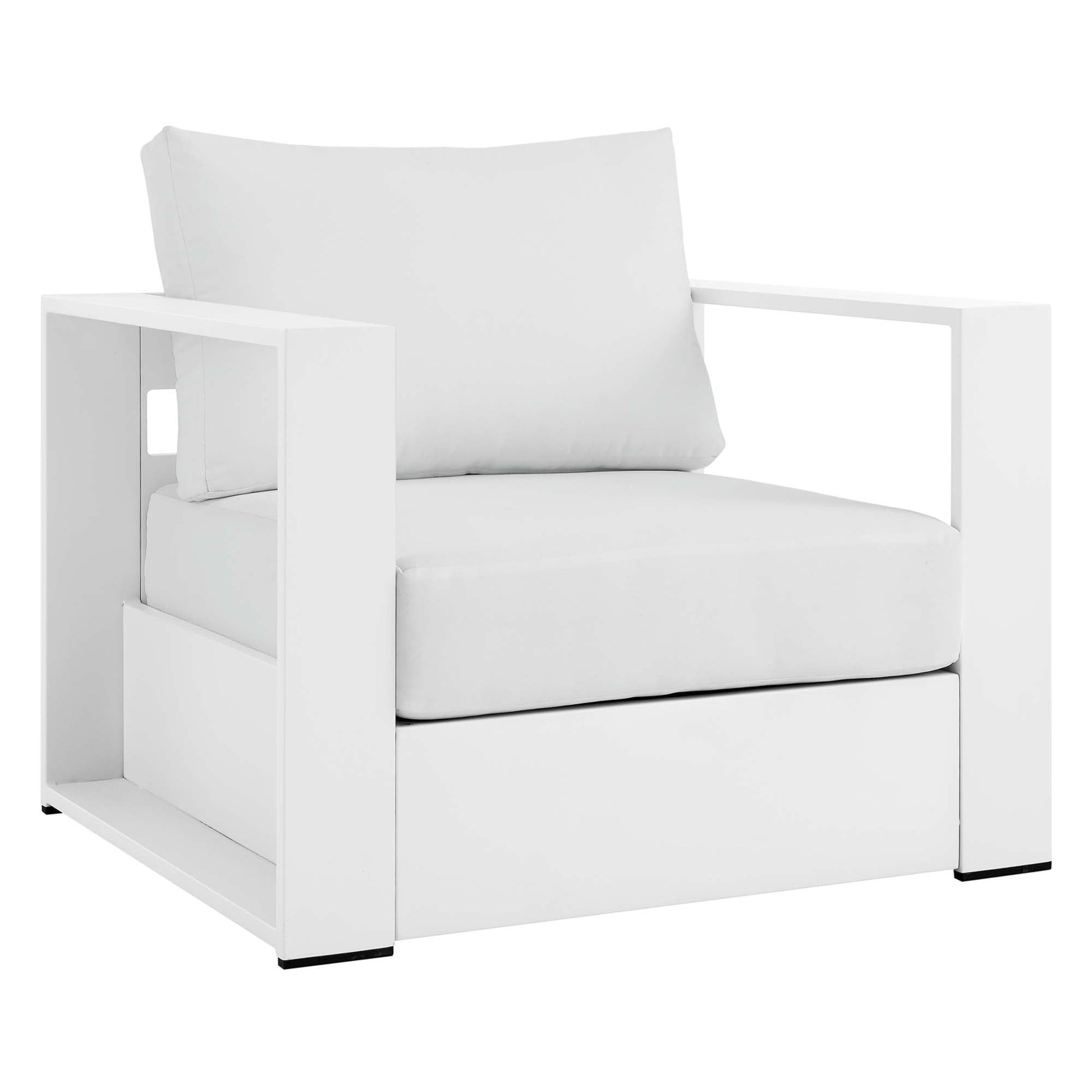 Luxurious Tahoe 4-Piece Outdoor Patio Set in Stylish Colors
