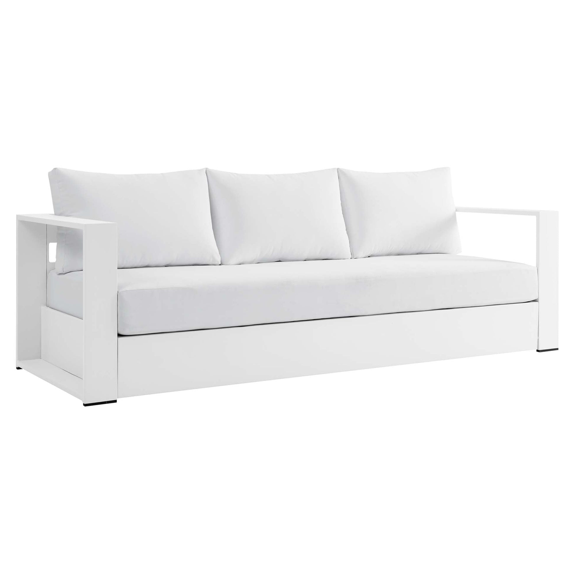 Luxurious Tahoe 4-Piece Outdoor Patio Set in Stylish Colors