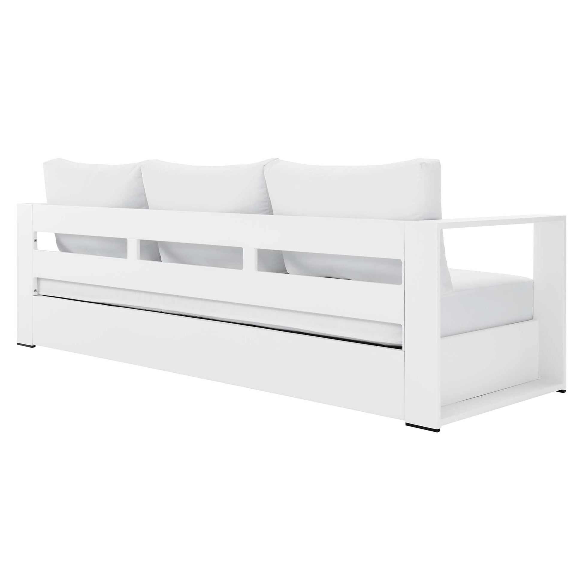 Luxurious Tahoe 4-Piece Outdoor Patio Set in Stylish Colors