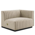 Modway Conjure 5 Piece Tufted Sectional