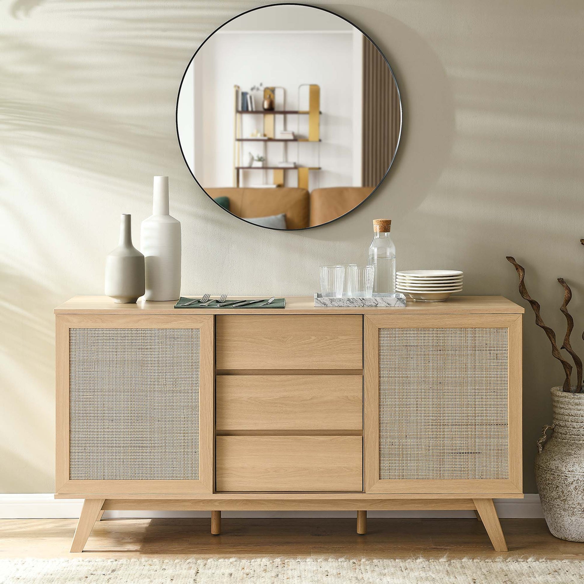 Soma 59" Oak Sideboard