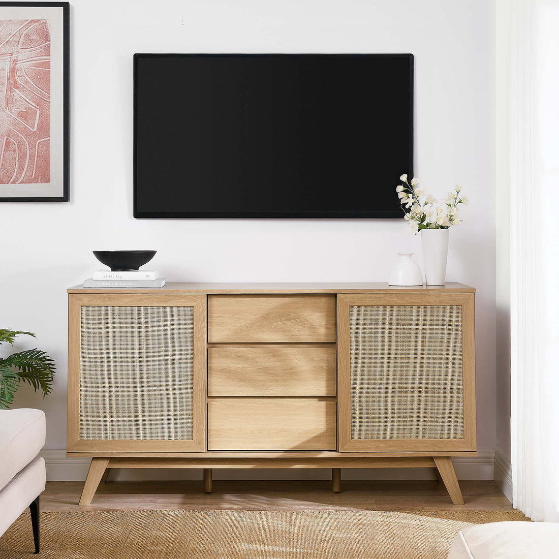 Soma 59" Oak Sideboard