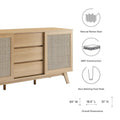 Soma 59" Oak Sideboard