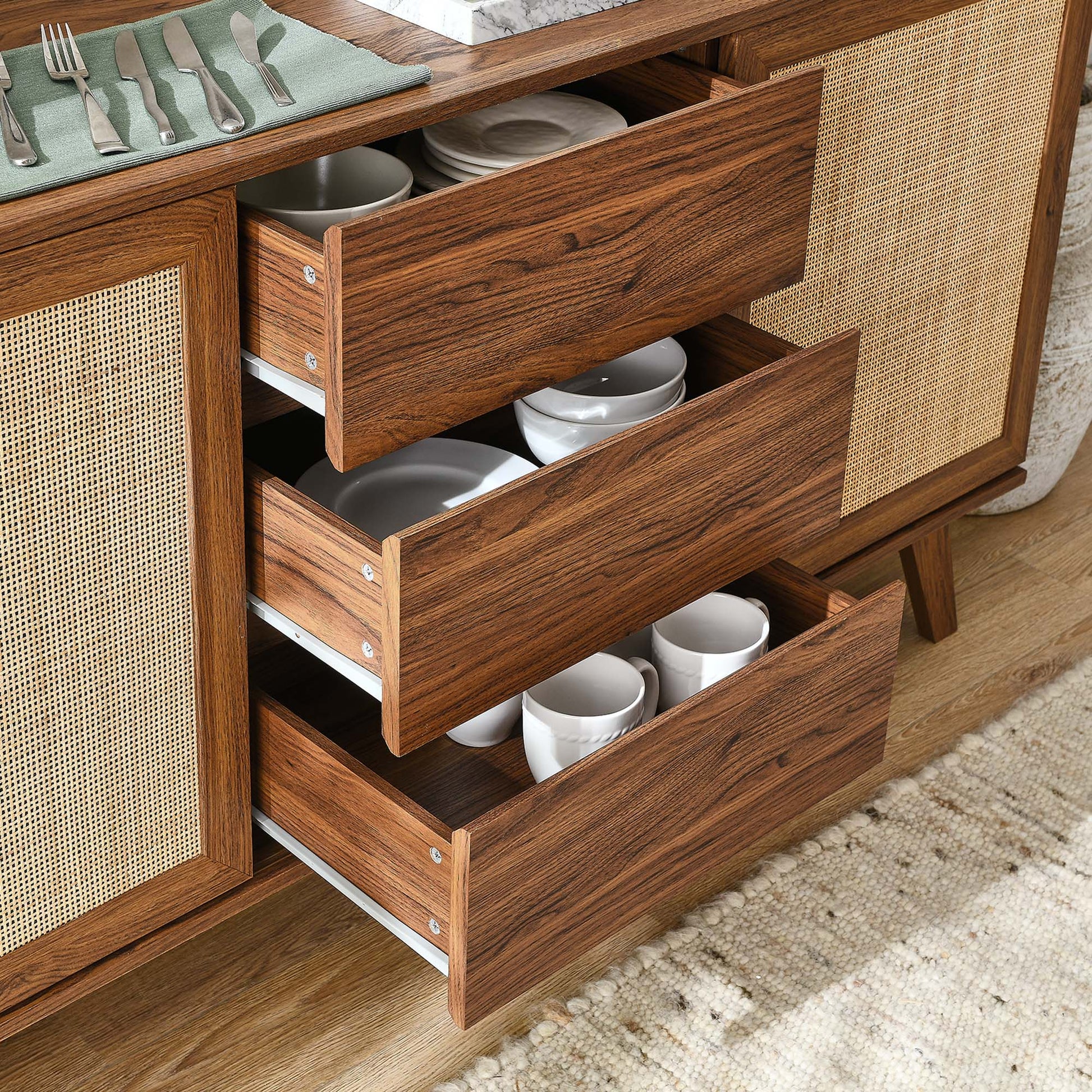 Soma 59" Oak Sideboard