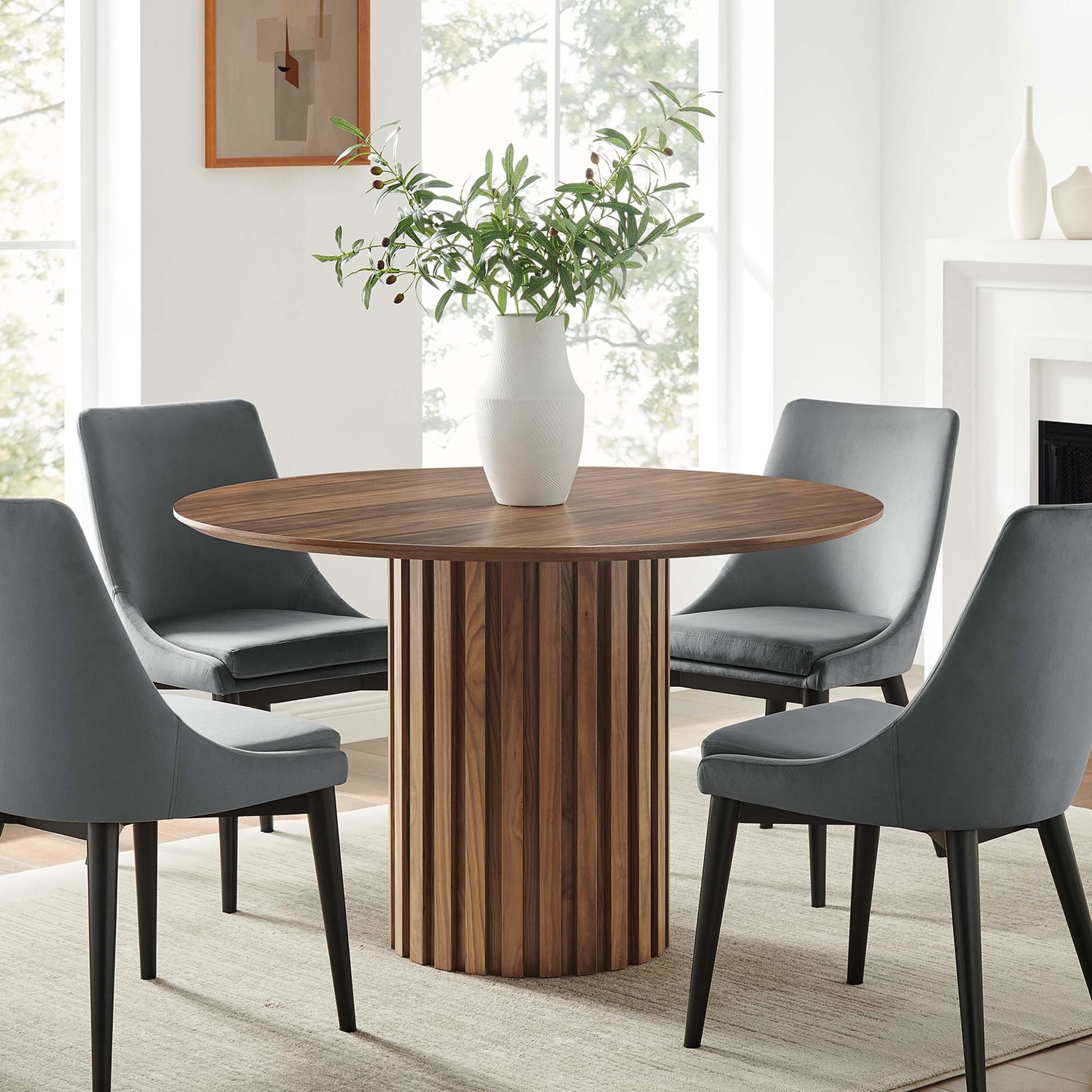 Senja 47" Wooden Dining Table