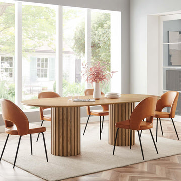 Senja 95" Oval Dining Table