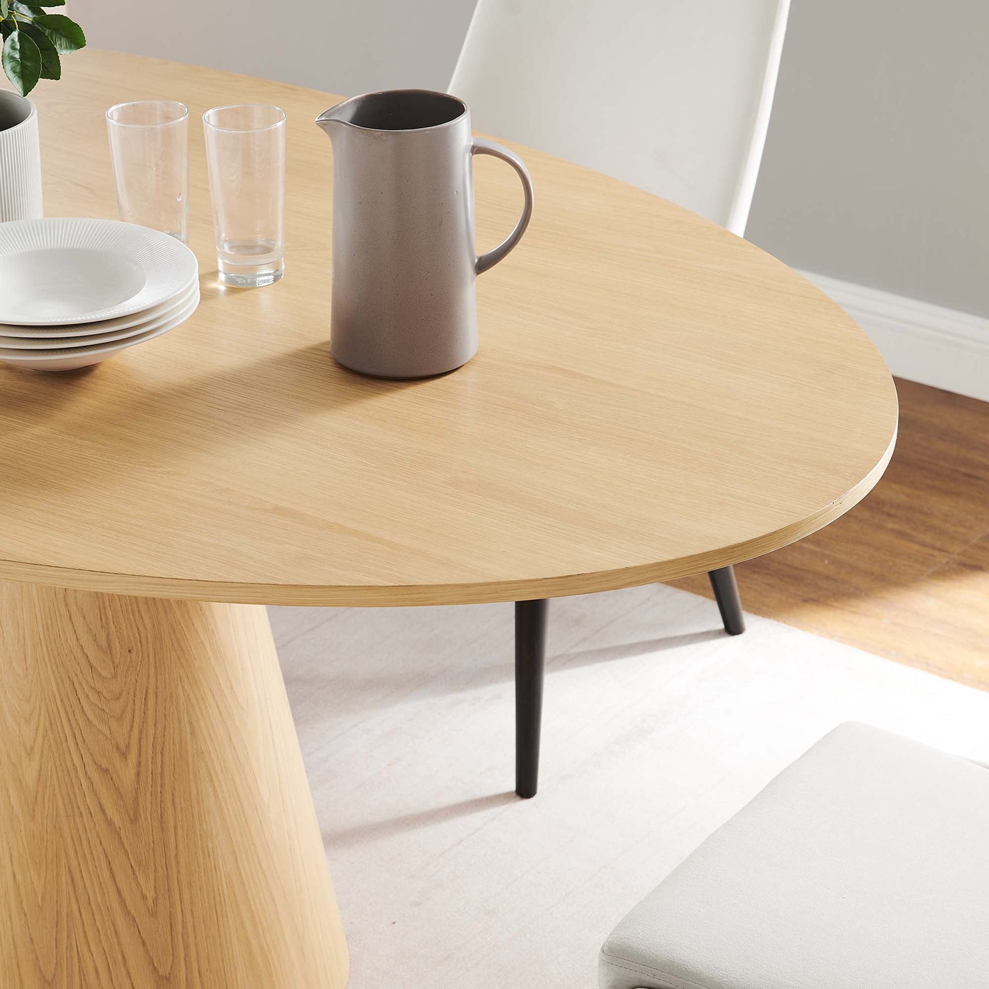 Provision 75" Oval Table