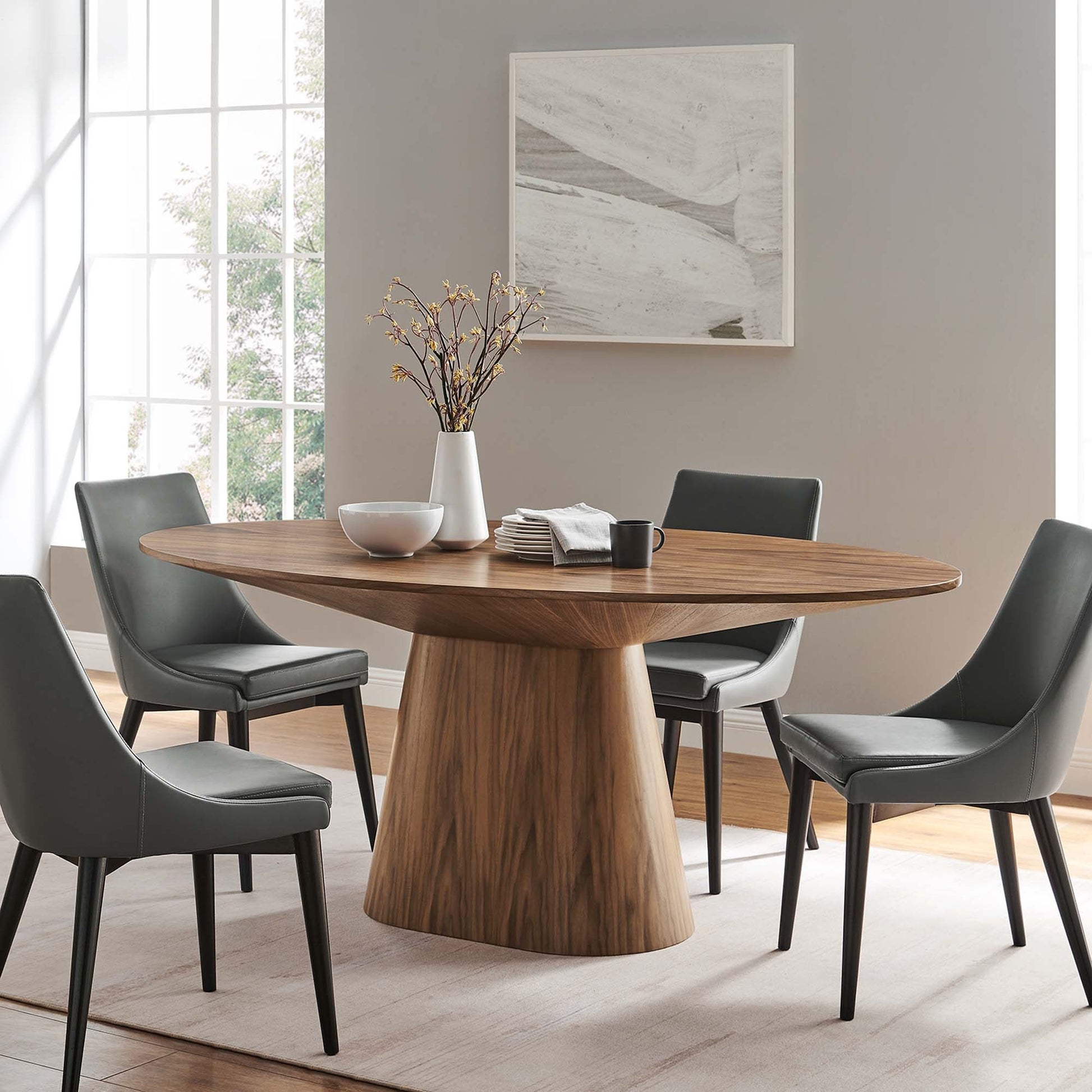 Provision 75" Oval Table