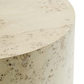 Cosmos Round Burl Coffee Table