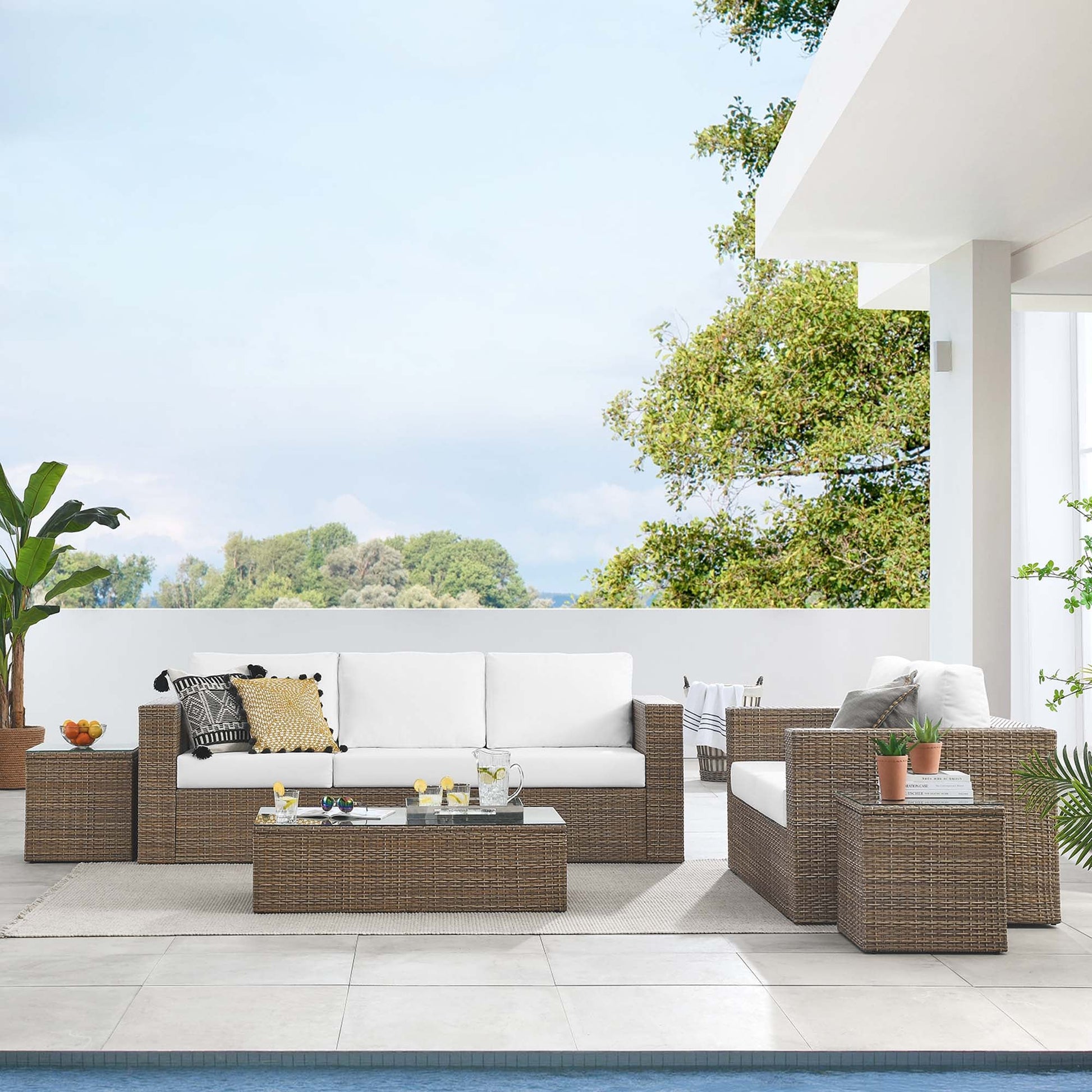 Modern Outdoor Patio Furniture Set