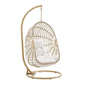 Amalie Wicker Rattan Outdoor Patio Swing Chair