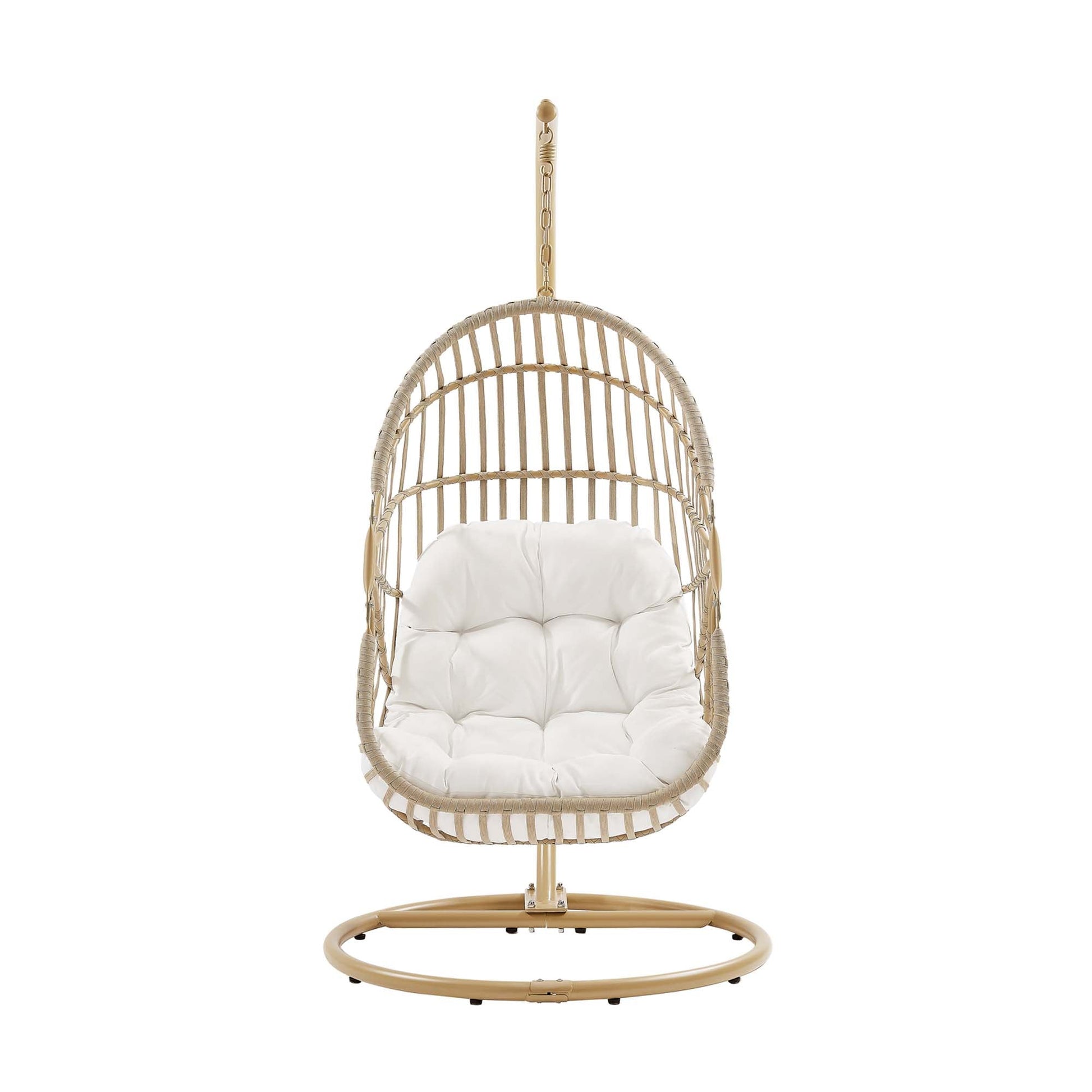 Amalie Wicker Rattan Outdoor Patio Swing Chair