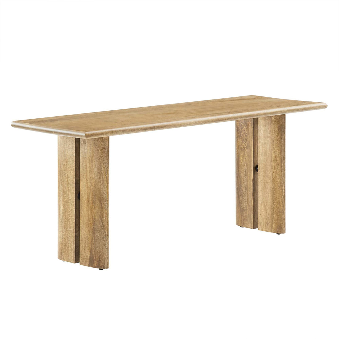 Amistad 46" Wood Bench Oak