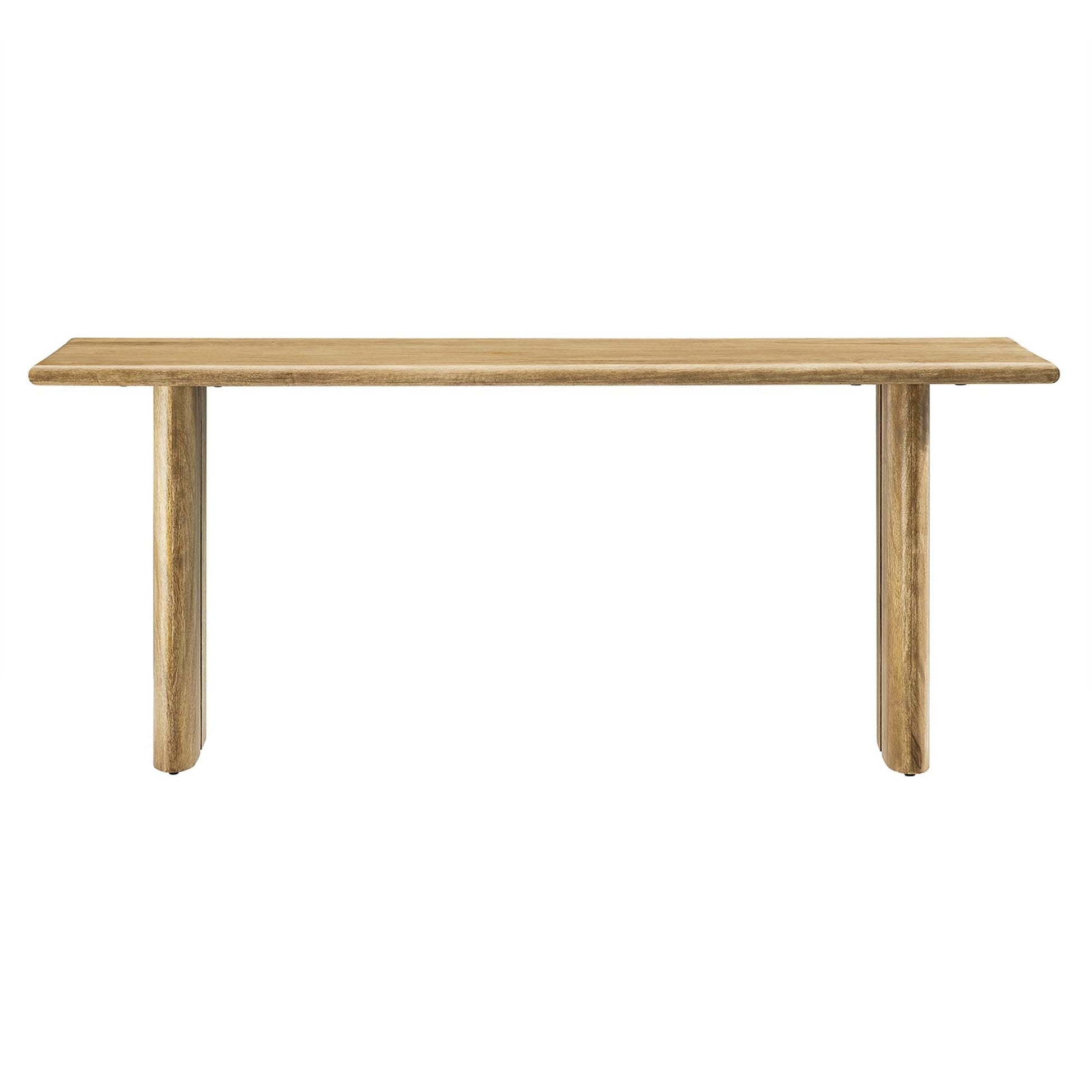 Amistad 46" Wood Bench Oak