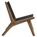 Wood Accent Lounge Chair