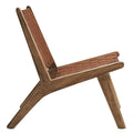 Wood Accent Lounge Chair