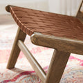 Wood Accent Lounge Chair