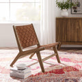 Wood Accent Lounge Chair