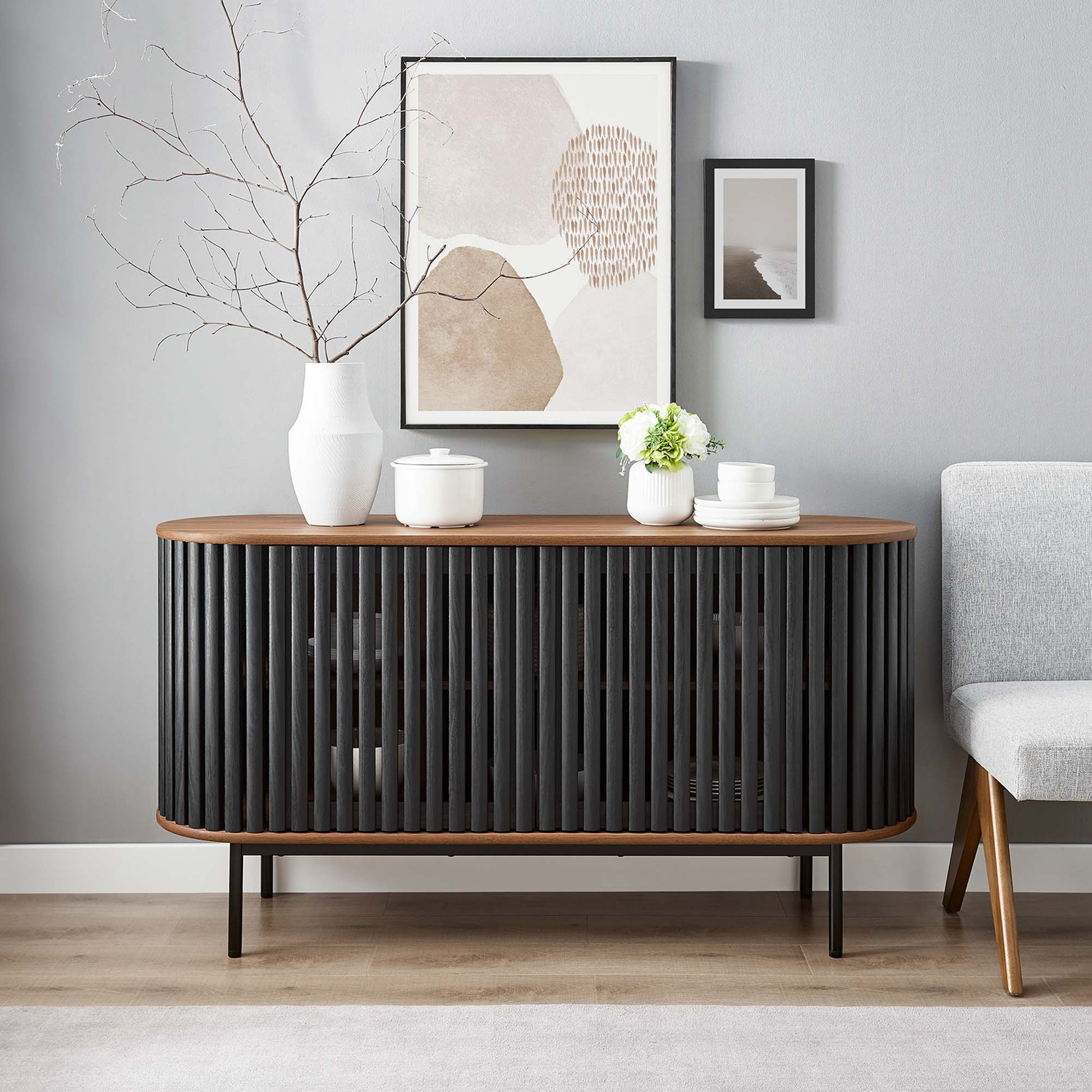 Modern Oval Sideboard Fortitude