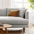 Luxurious Zoya Down-Filled Left-Facing Sectional Sofa in Various Colors