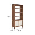 Wooden 4 Shelf Bookcase