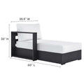 Tahoe Outdoor Powder-Coated Aluminum Sectional Sofa