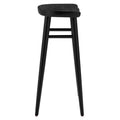 Saville Backless Wood Bar Stool