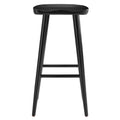 Saville Backless Wood Bar Stool