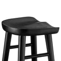 Saville Backless Wood Bar Stool