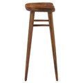 Saville Backless Wood Bar Stool