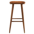 Saville Backless Wood Bar Stool