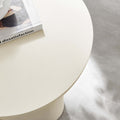 Chic Caspian Round Concrete Side Table for Modern Homes