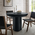 Round Concrete Dining Table