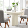 Round Concrete Dining Table