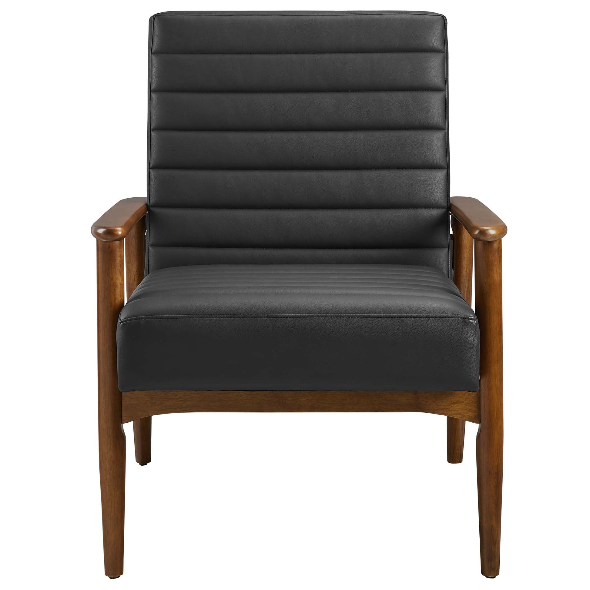 Jensen Vegan Leather Accent Chair