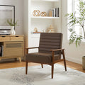 Jensen Vegan Leather Accent Chair