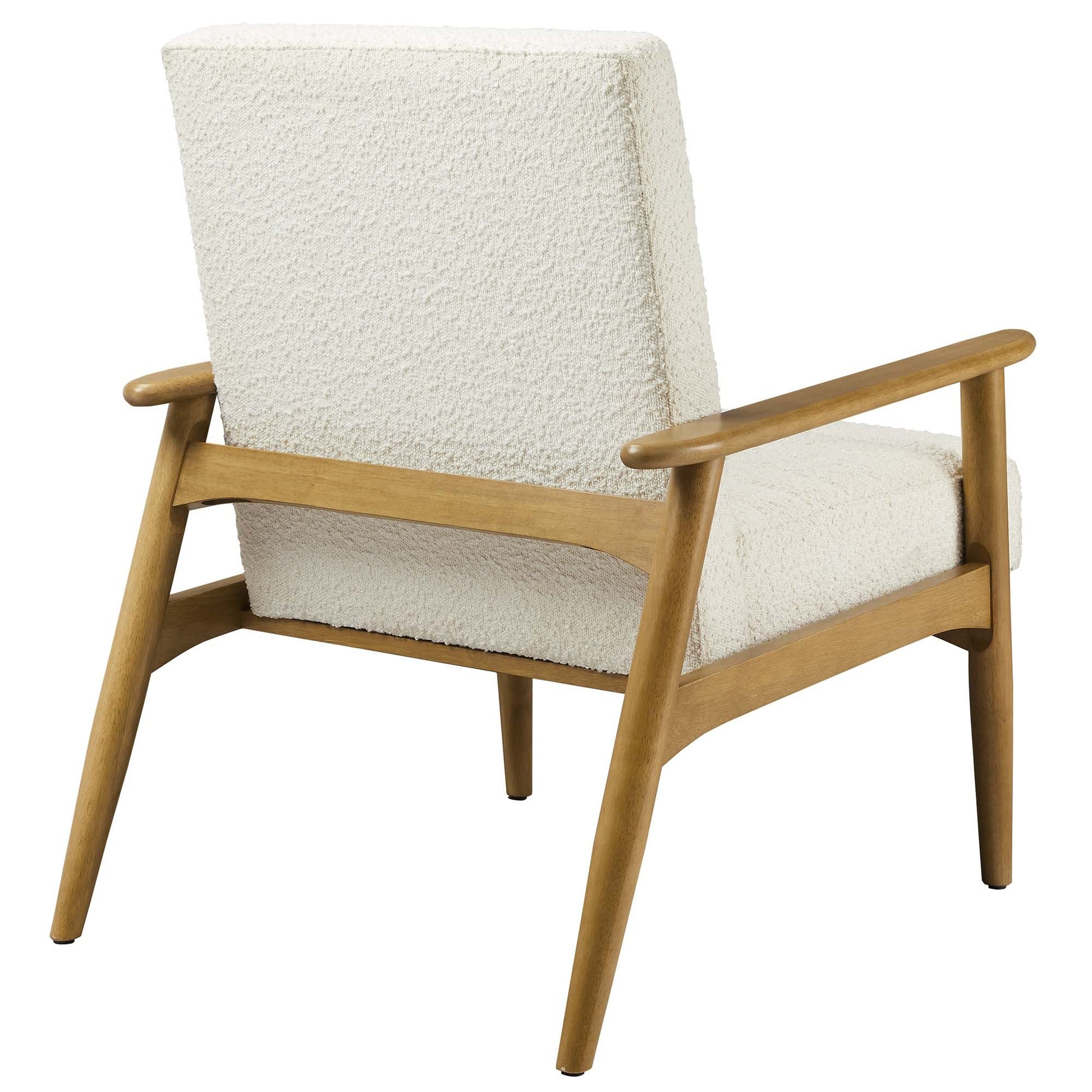 Modern Jensen Boucle Fabric Accent Chair