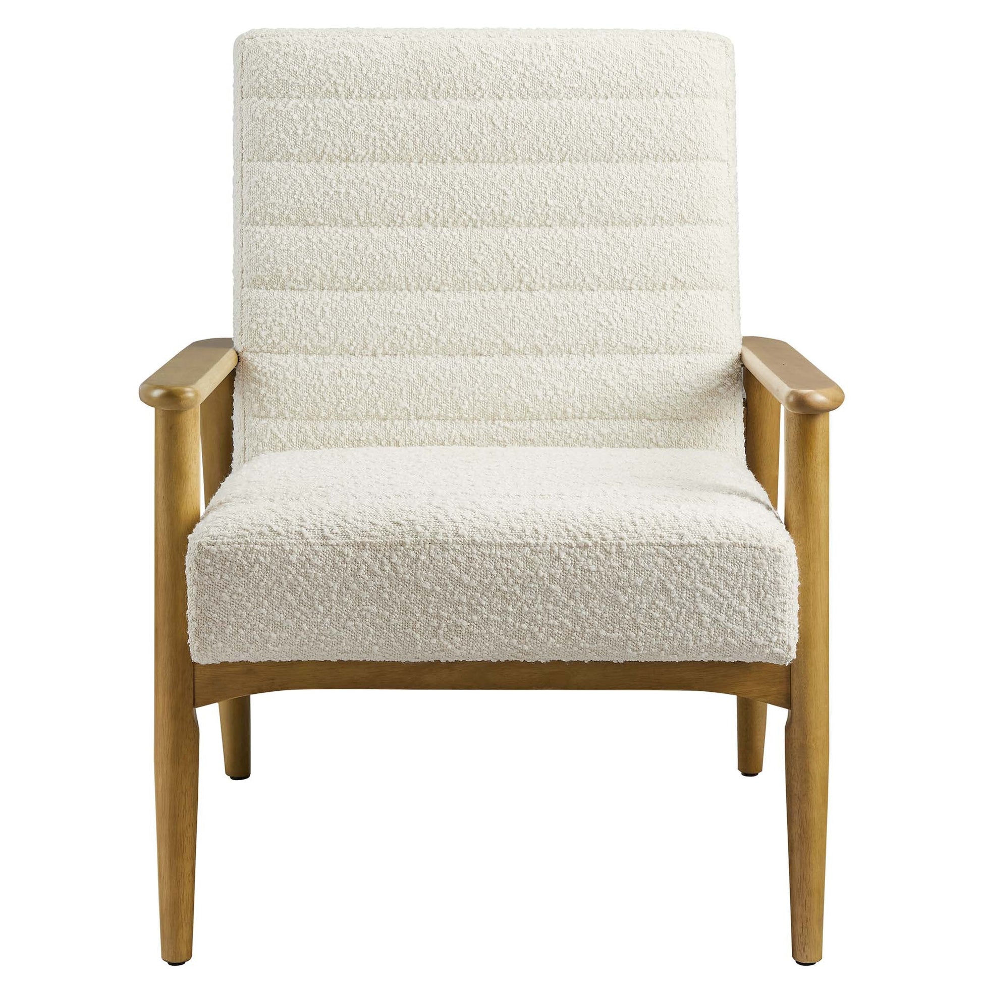 Modern Jensen Boucle Fabric Accent Chair