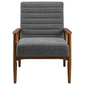 Modern Jensen Boucle Fabric Accent Chair