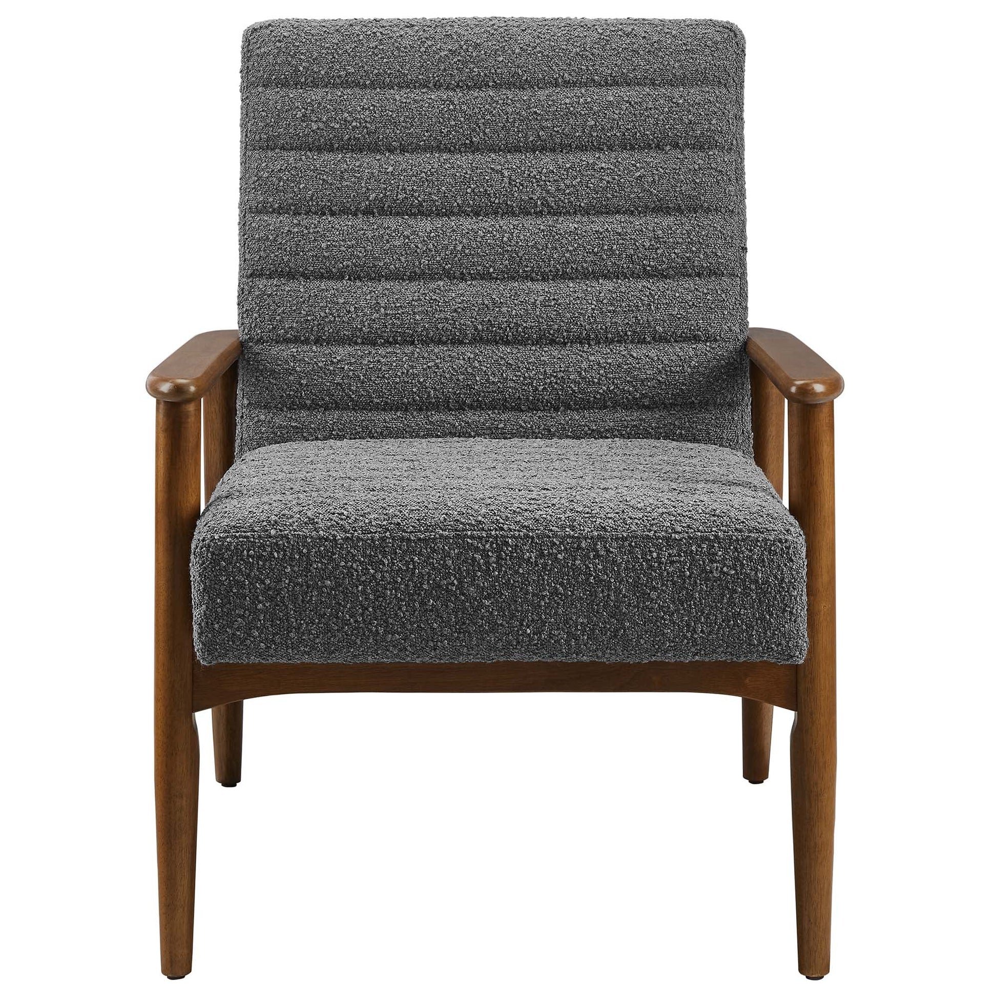 Modern Jensen Boucle Fabric Accent Chair