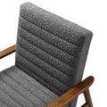 Modern Jensen Boucle Fabric Accent Chair