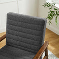 Modern Jensen Boucle Fabric Accent Chair